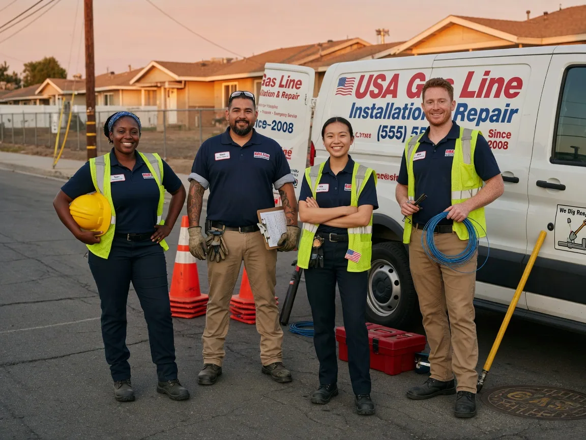 Gas Line Installation company in Cressona, PA